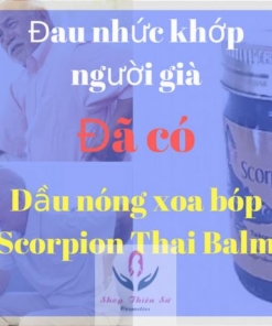 Dầu Nóng Xoa Bóp Scorpion Thai Balm trị đau khớp