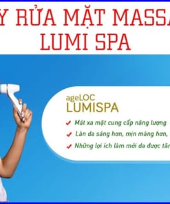 Tác dụng máy rửa mặt Ageloc LumiSpa